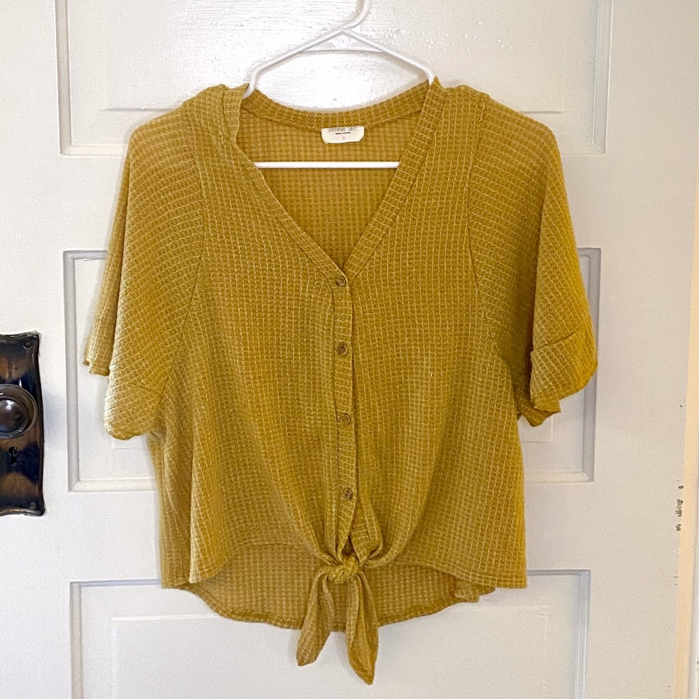 Sienna Sky tie top